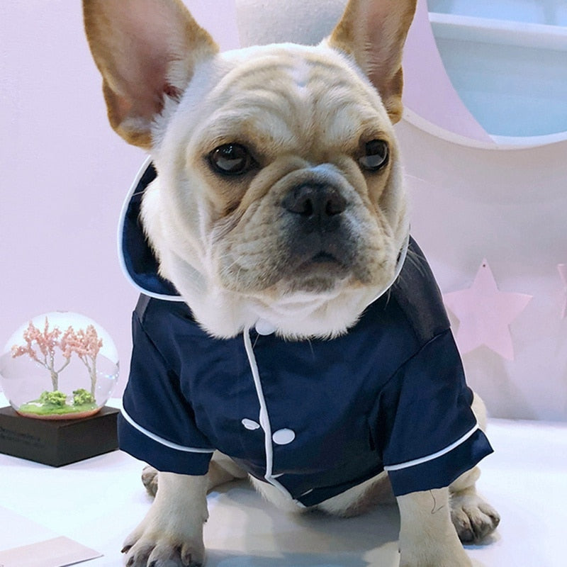 Soft Silk Dog Pajamas for Small to Medium Pets - American Bark Bliss