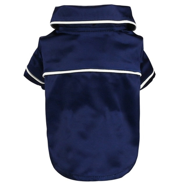 Soft Silk Dog Pajamas for Small to Medium Pets - American Bark Bliss