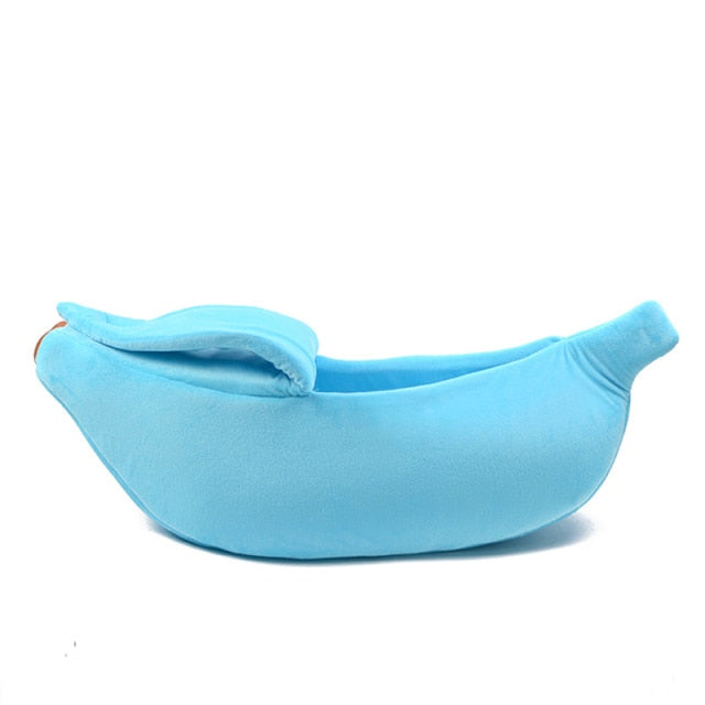 Banana Cat Dog Pet Bed for Pets - American Bark Bliss