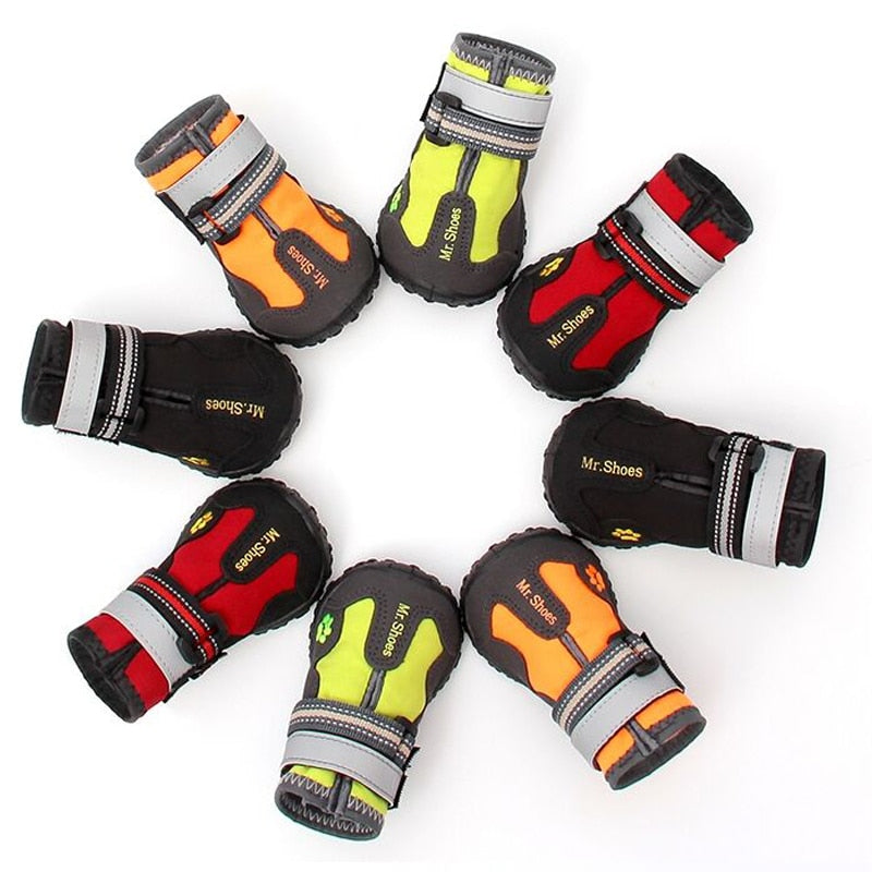 Waterproof Dog Boots for Medium Large Dogs - American Bark Bliss