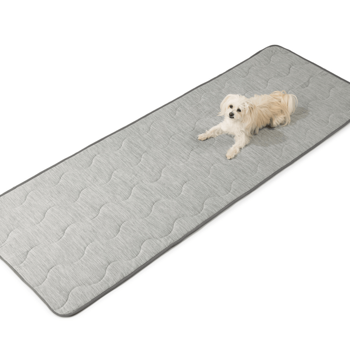 PupChill™ Cooling Runner Blanket - Arctic Grey for Dogs - American Bark Bliss