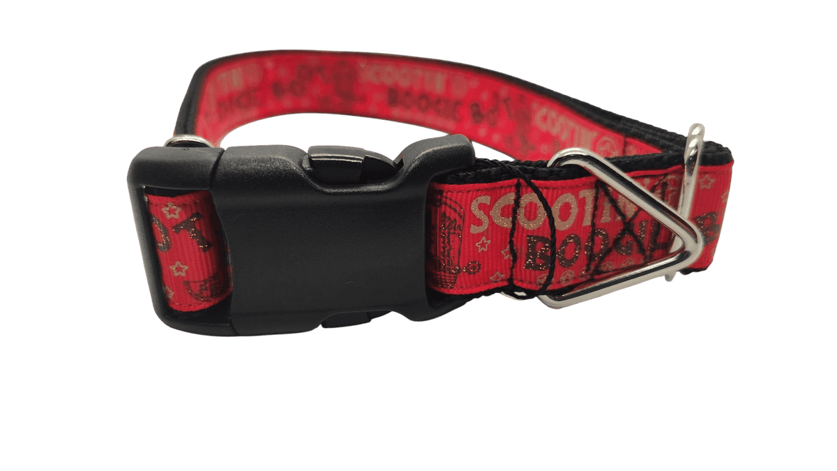 Boot Scootin Boogie Nylon Dog Collar - American Bark Bliss