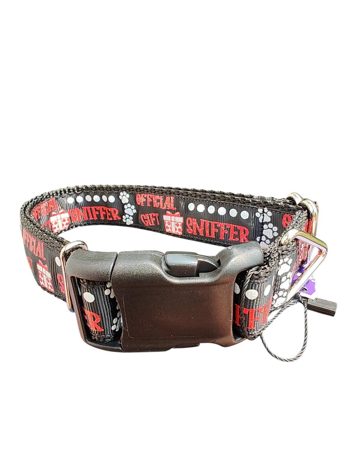 Official Gift Sniffer Nylon Dog Collar - American Bark Bliss