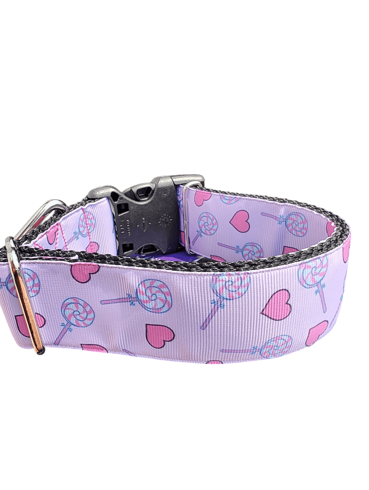 1.5" Wide Sweet Sugar Nylon Dog Collar - American Bark Bliss