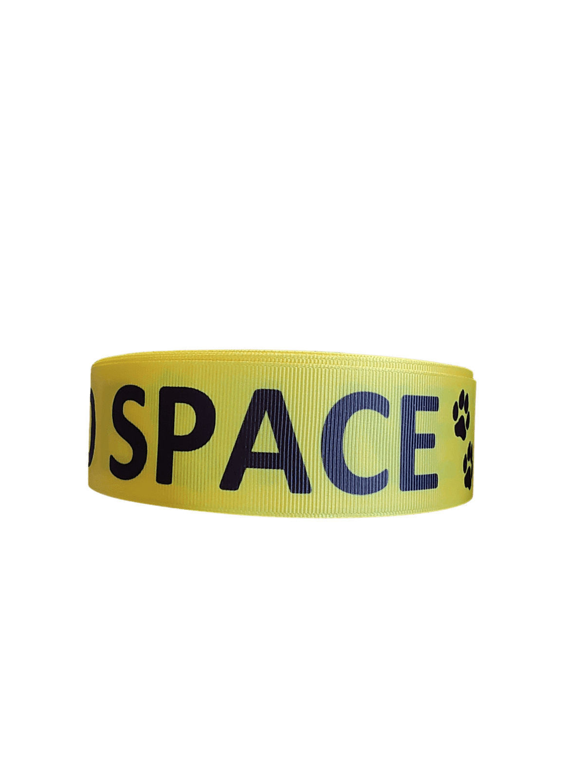 1.5 Inch Wide I Need Space Nylon Dog Collar Handmade USA - American Bark Bliss