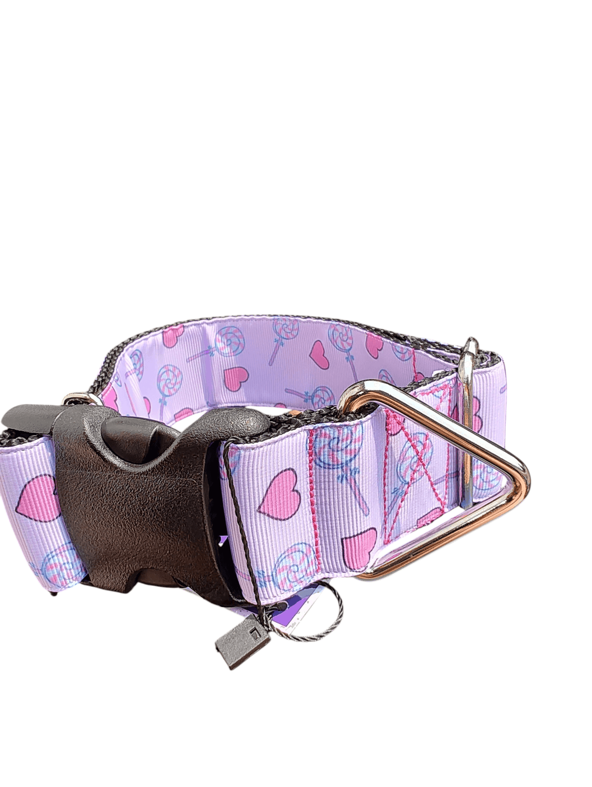 1.5" Wide Sweet Sugar Nylon Dog Collar - American Bark Bliss