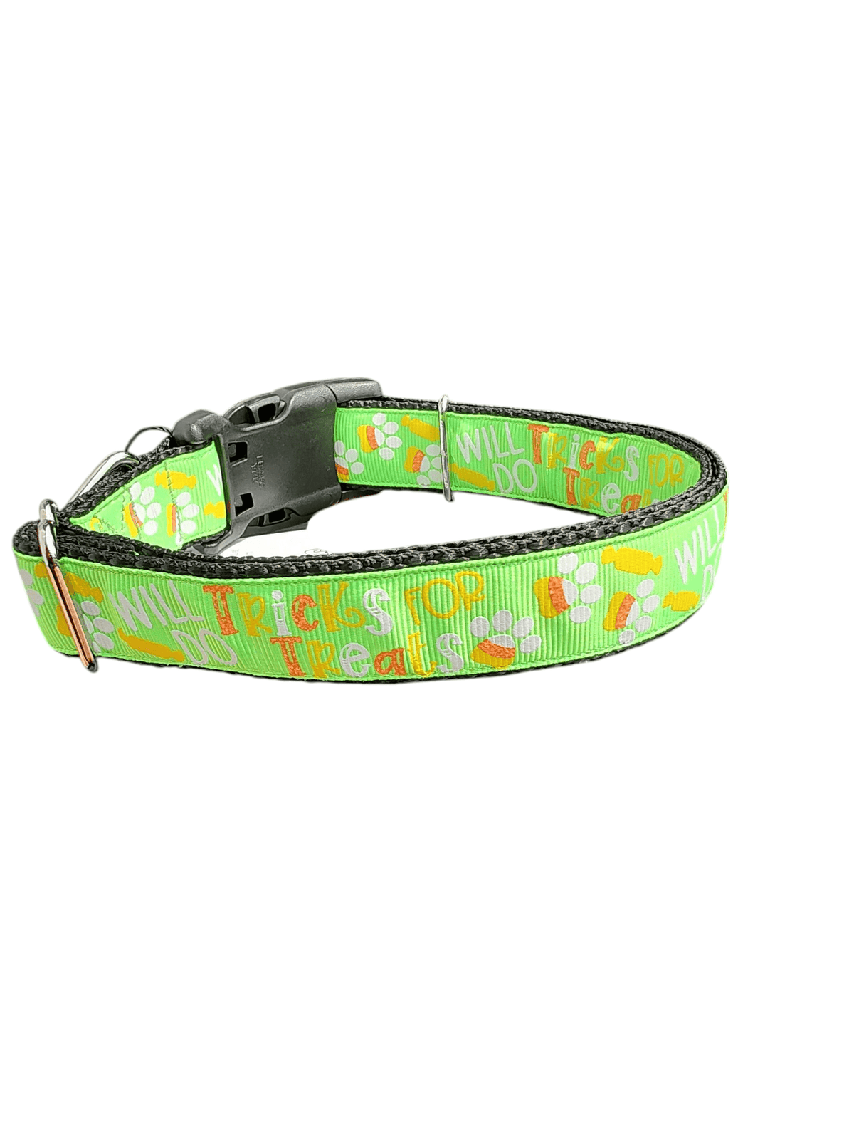 Tricks For Treats Nylon Dog Collar - American Bark Bliss