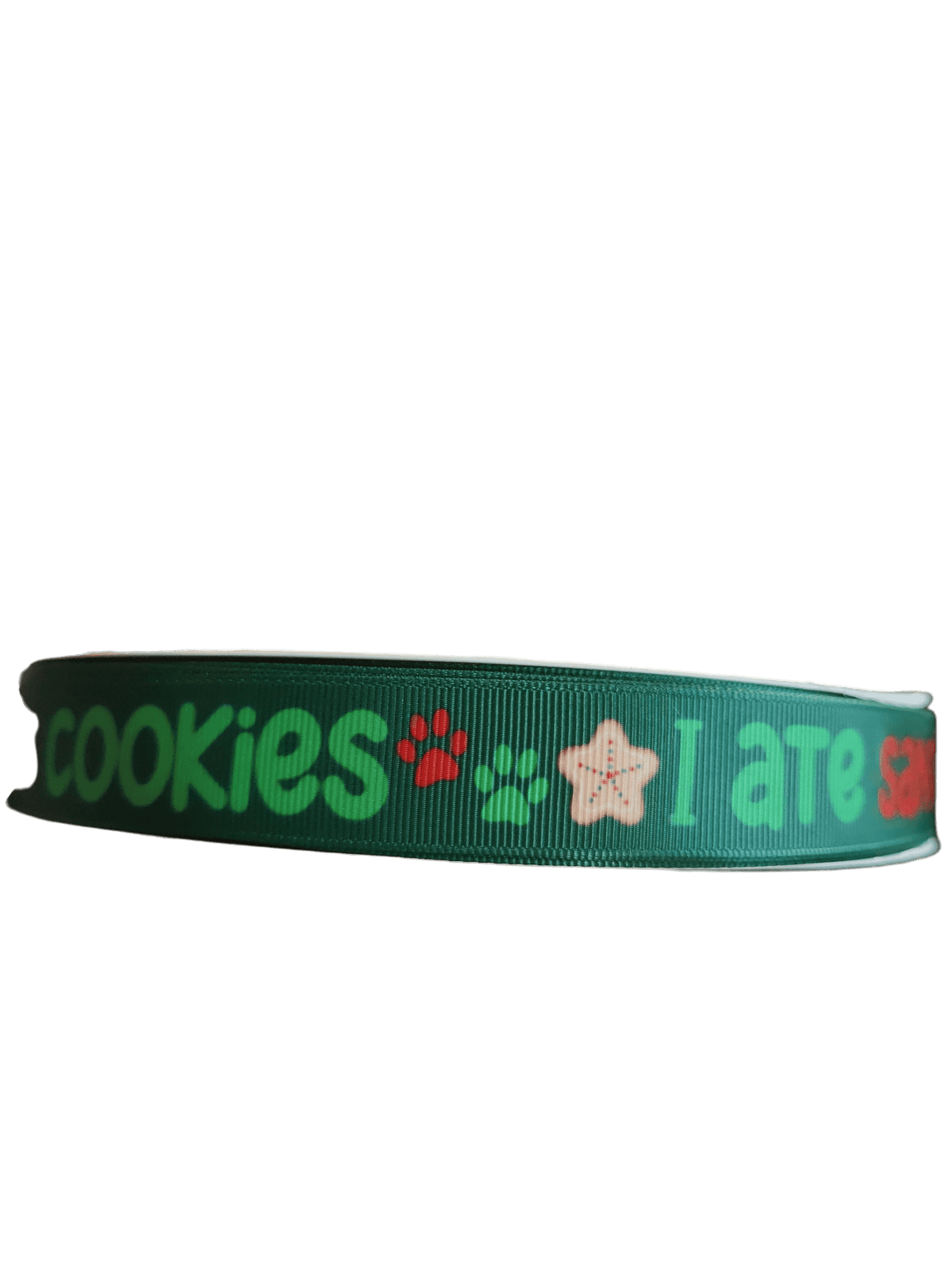 I ate Santa's Cookies Nylon Dog Collar, Leash - American Bark Bliss