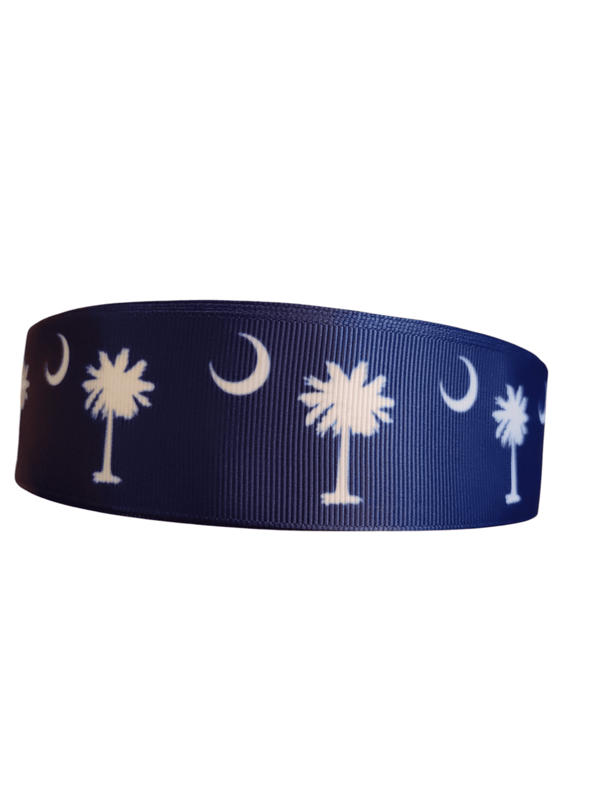 1.5" Wide Moon and Palm Nylon Dog Collar - American Bark Bliss