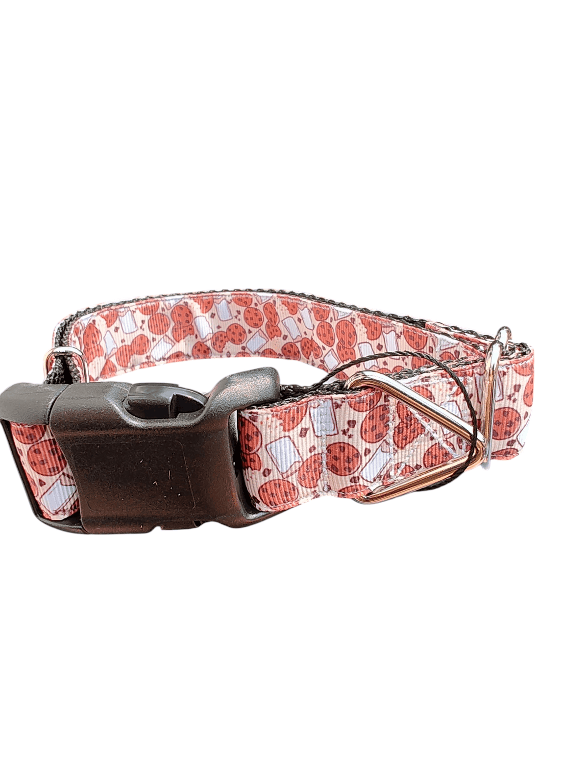 Milk and Cookies Nylon Dog Collar - American Bark Bliss