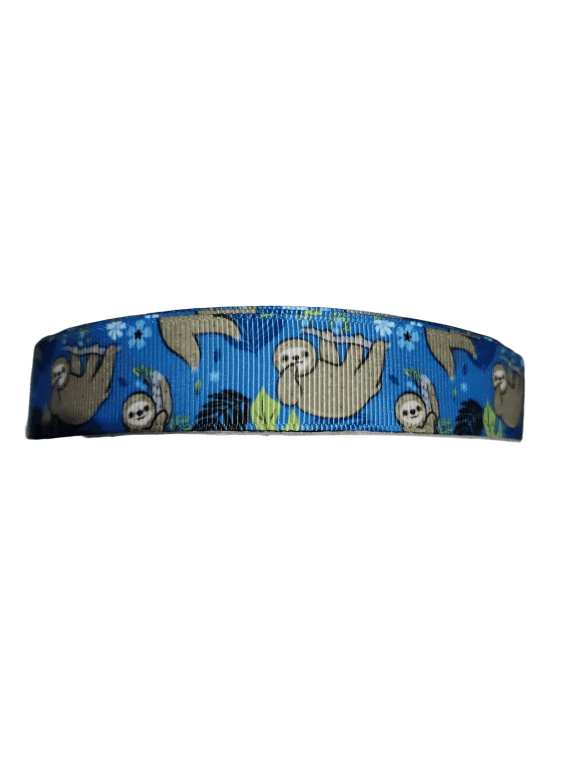 Hanging Sloth Nylon Dog Collar - American Bark Bliss