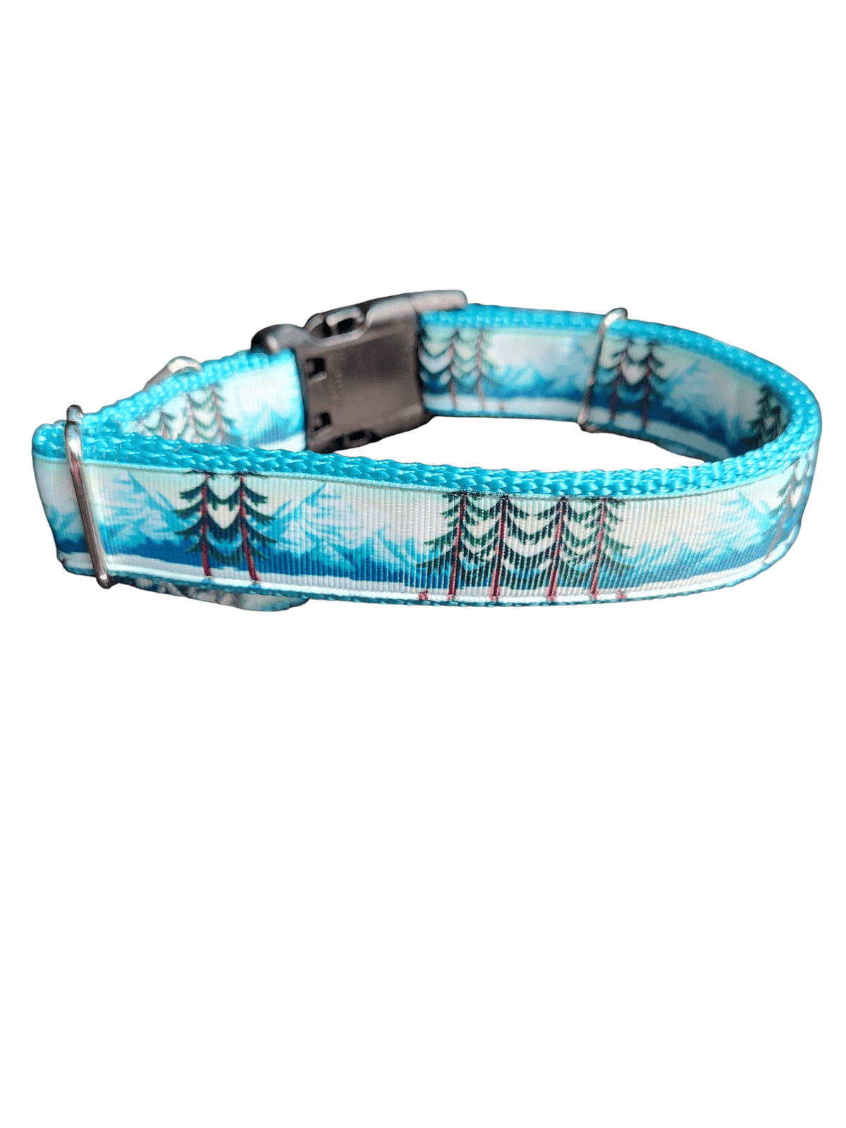 Mountain Pines Nylon Dog Collar - American Bark Bliss
