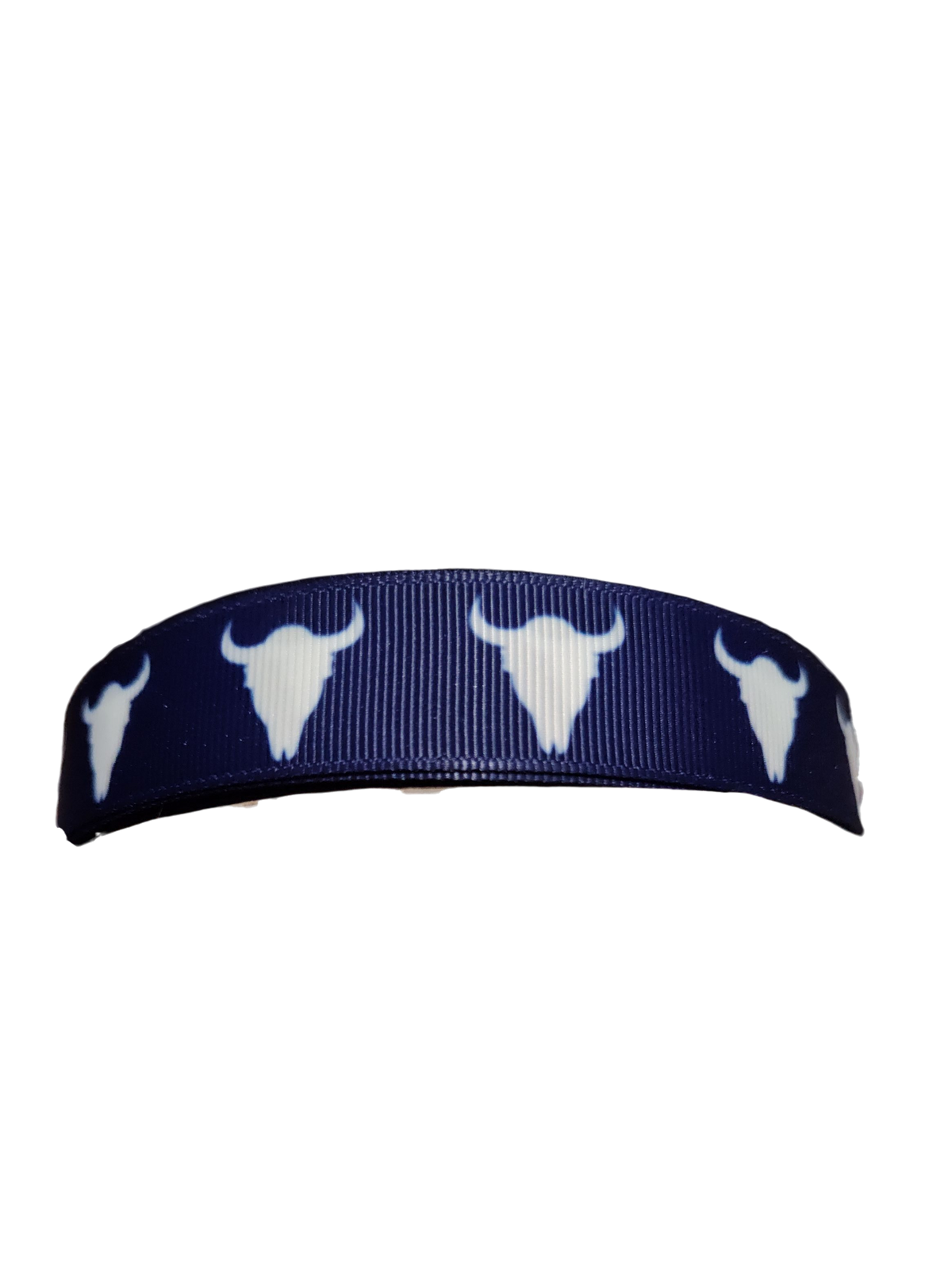 Bull Skull Nylon Dog Collar - American Bark Bliss