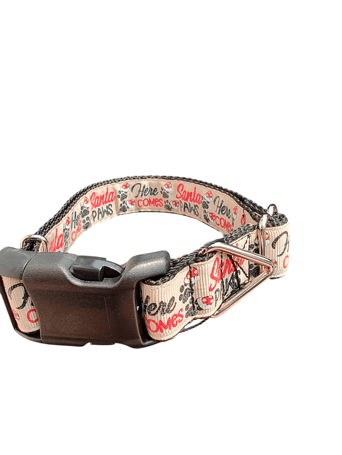 Santa Paws Nylon Dog Collar - American Bark Bliss