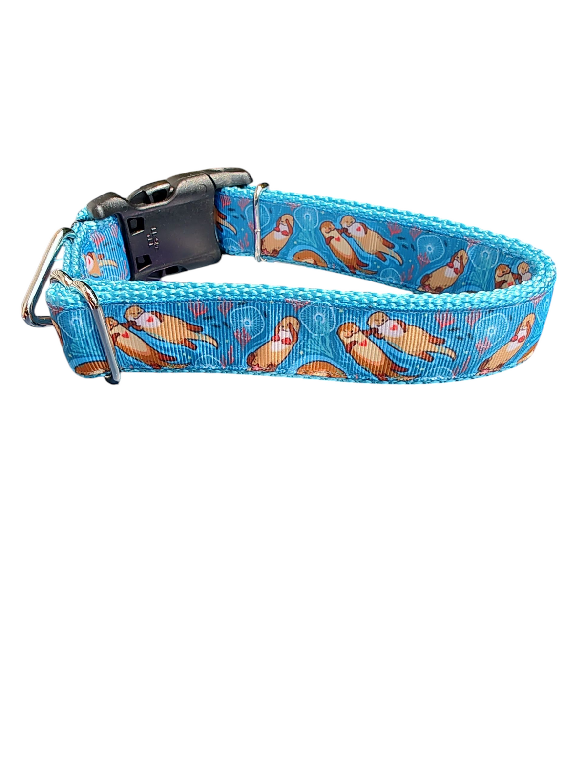 Otters Nylon Dog Collar - American Bark Bliss