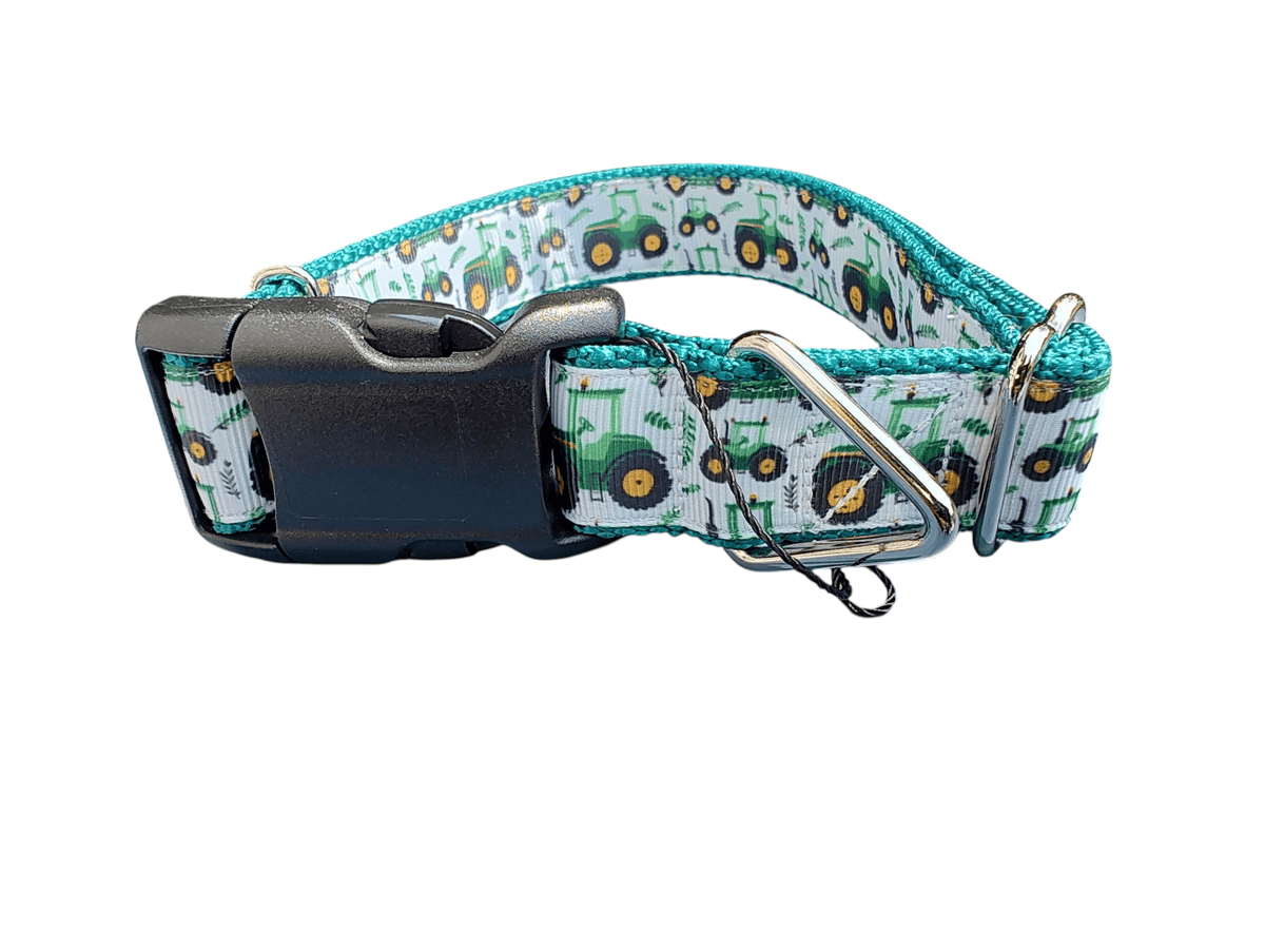 Tractors Nylon Dog Collar - American Bark Bliss