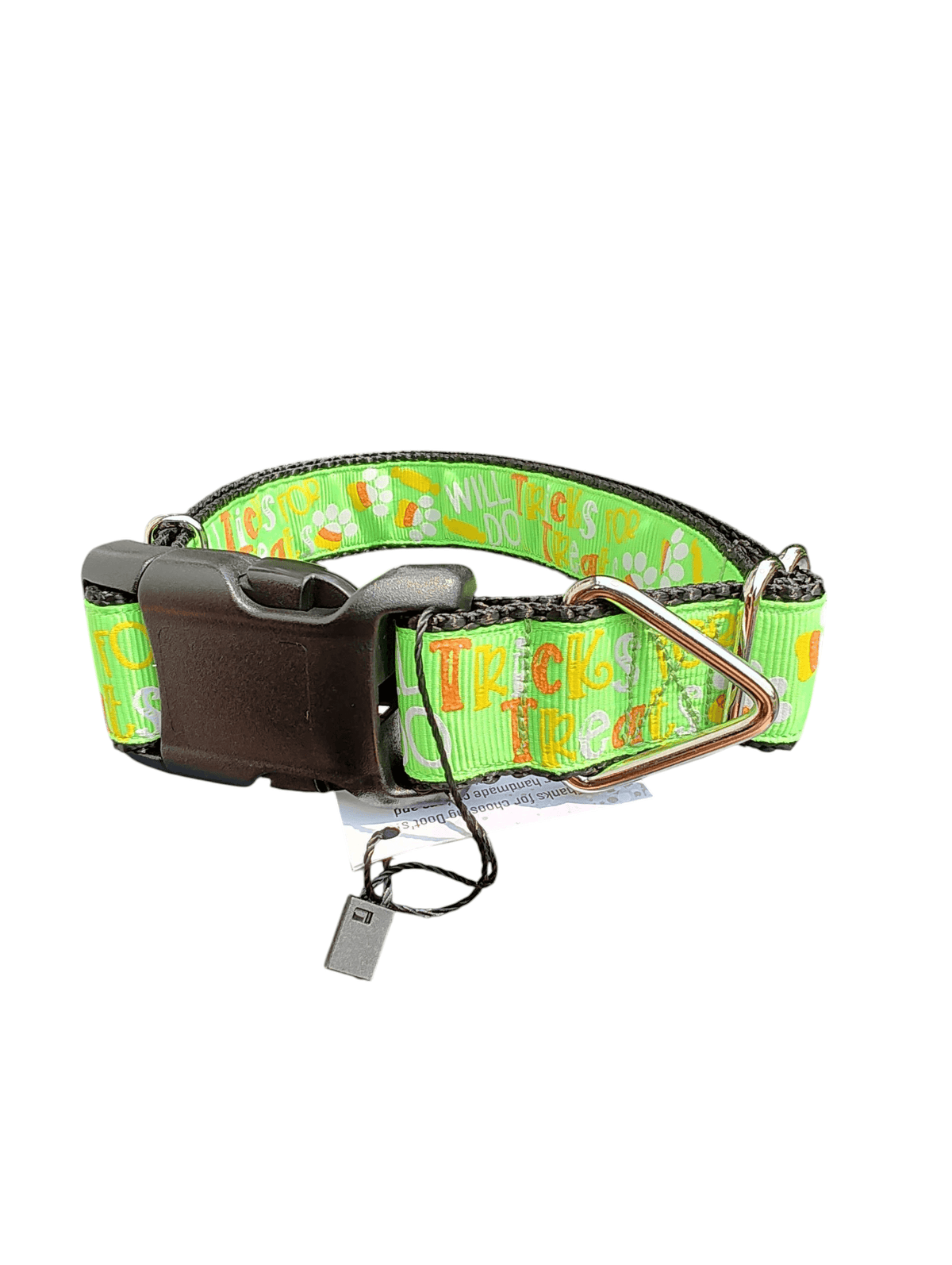 Tricks For Treats Nylon Dog Collar - American Bark Bliss