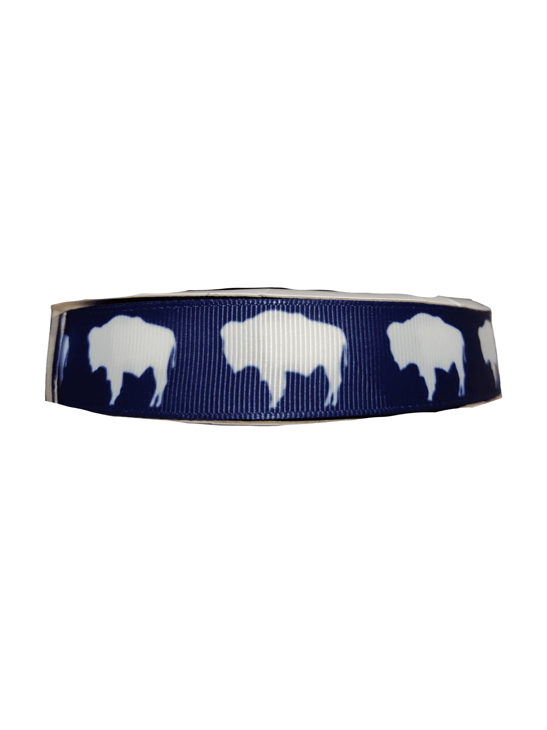 Bison Nylon Dog Collar Durable Handmade in USA One Inch Wide Sizes MD XL - American Bark Bliss