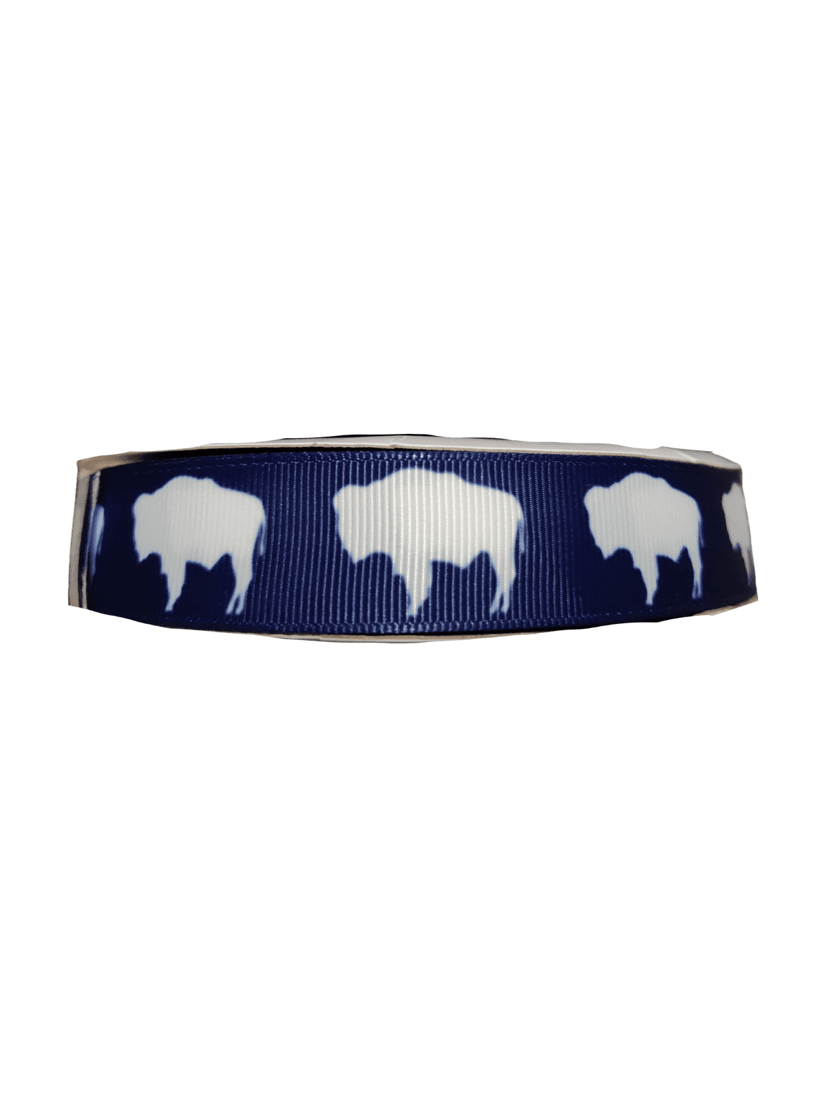 Bison Nylon Dog Collar Durable Handmade in USA One Inch Wide Sizes MD XL - American Bark Bliss