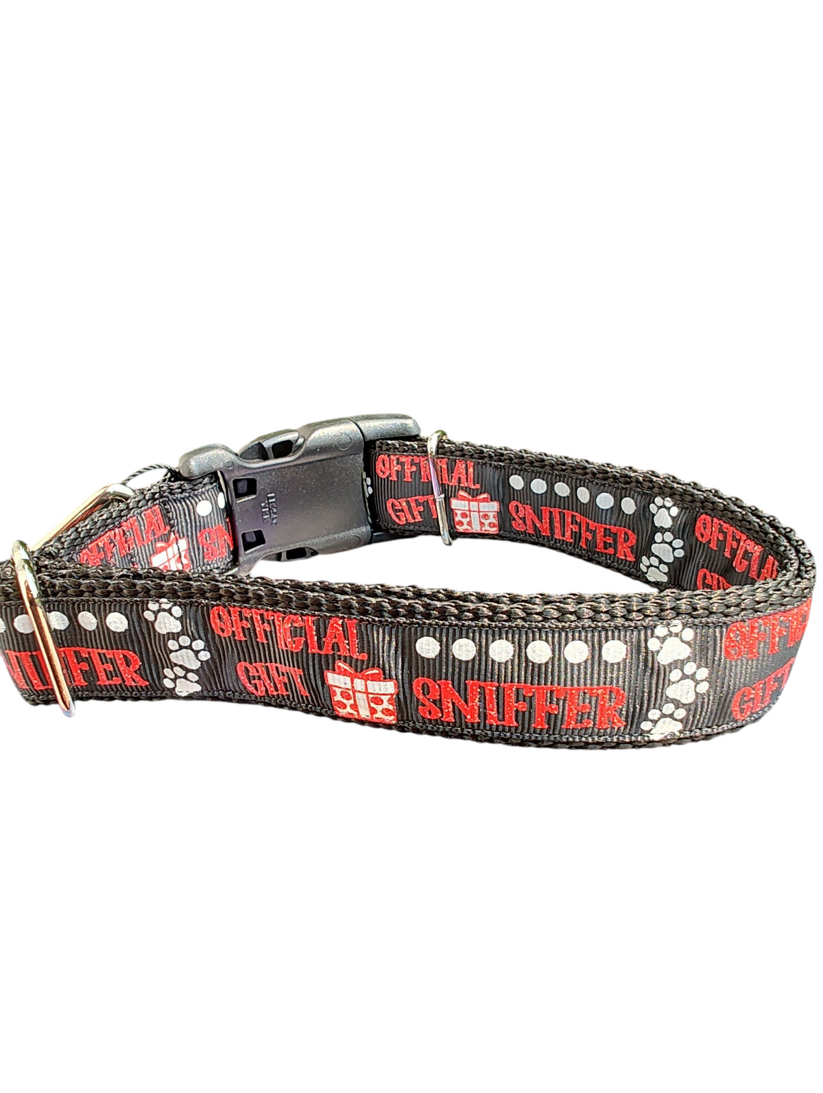 Official Gift Sniffer Nylon Dog Collar - American Bark Bliss