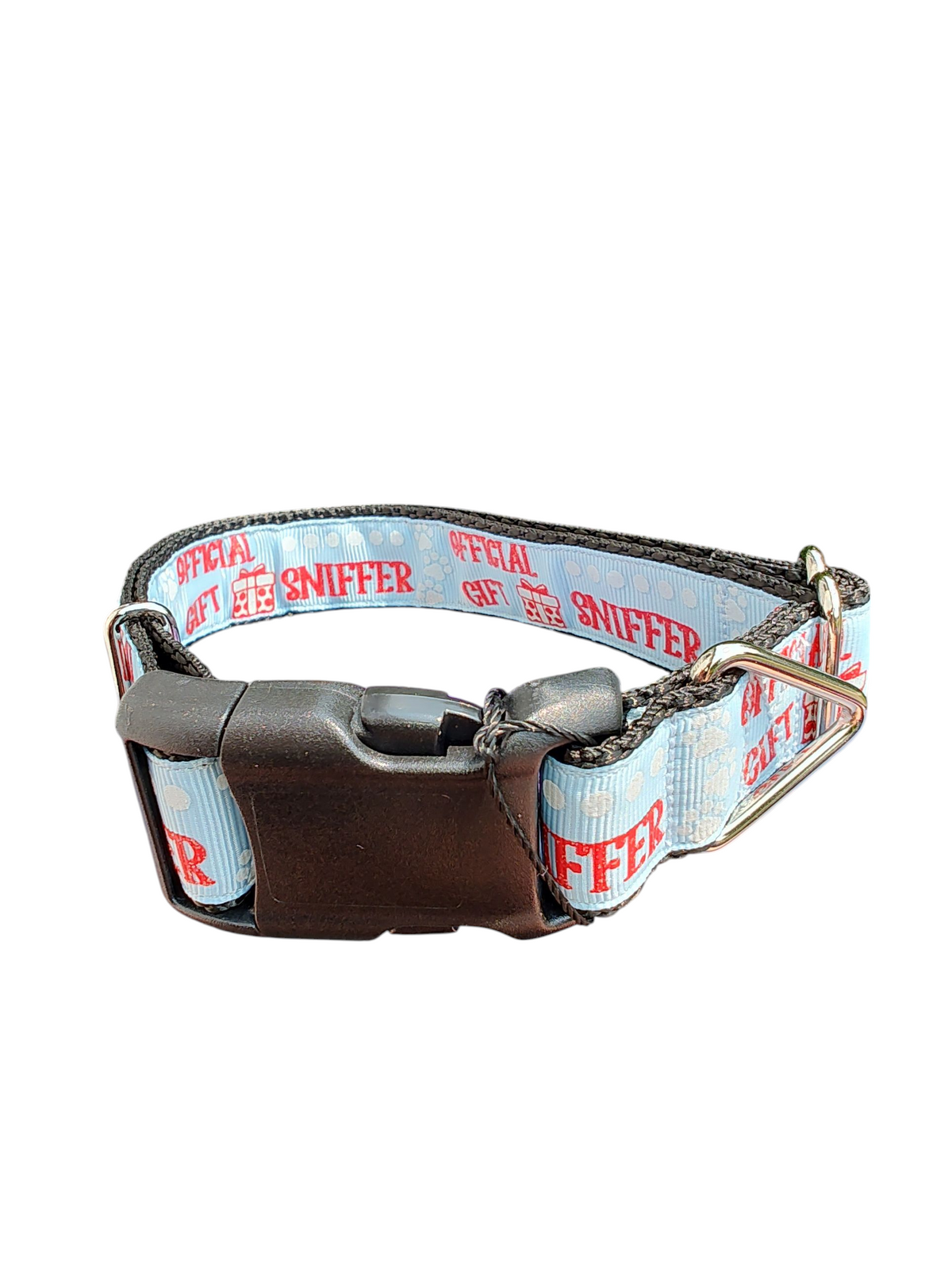 Official Gift Sniffer Nylon Dog Collar - American Bark Bliss