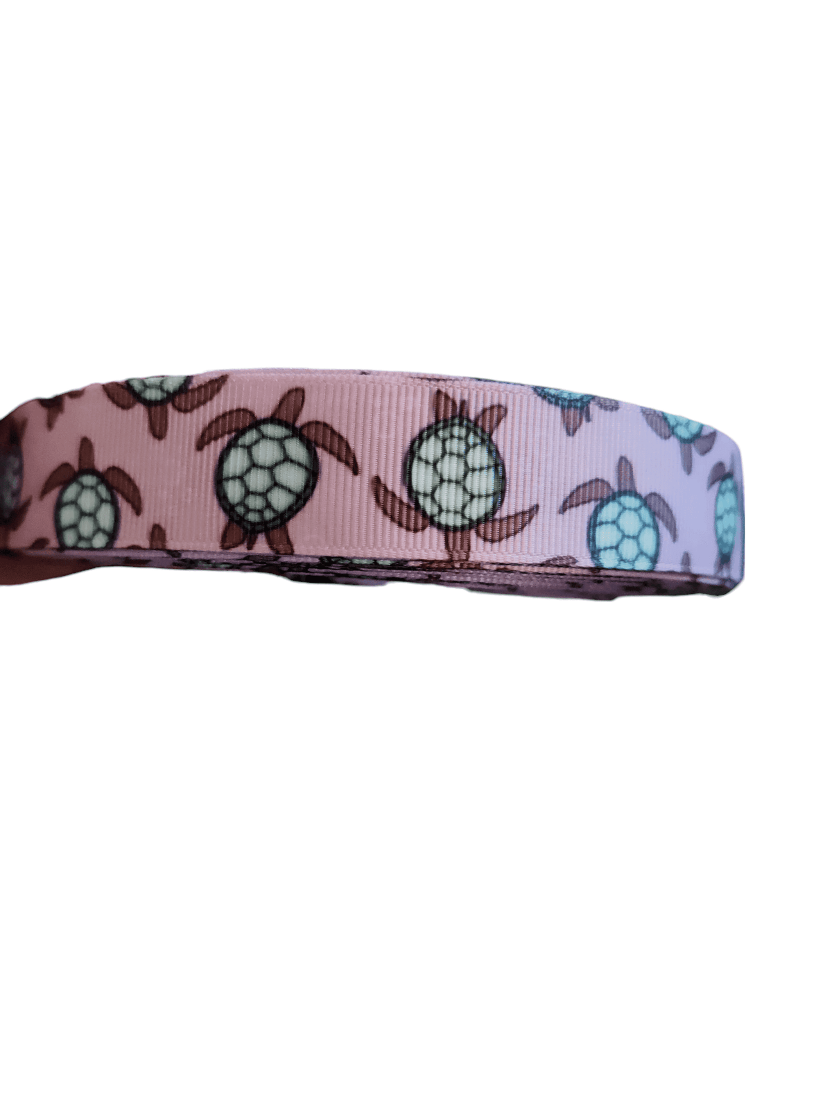 Little Pink Sea Turtles Nylon Dog Collar - American Bark Bliss