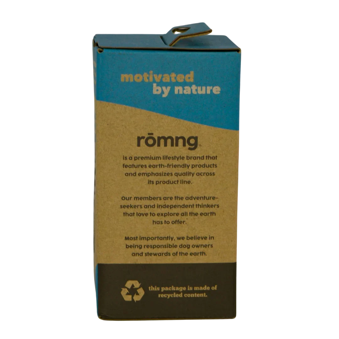 bio-based dog poop bags + bamboo dispenser