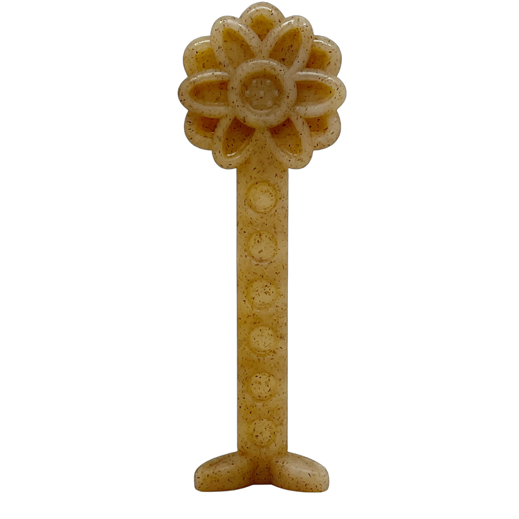 Flower Tower Nylon Chew Toy for Aggressive Chewers - USA Made Enrichment Toy - American Bark Bliss