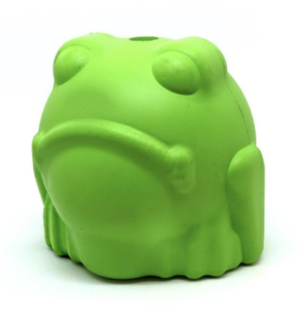Bull Frog eDispenser Durable Rubber Chew Toy & Treat Dispenser - Large - American Bark Bliss