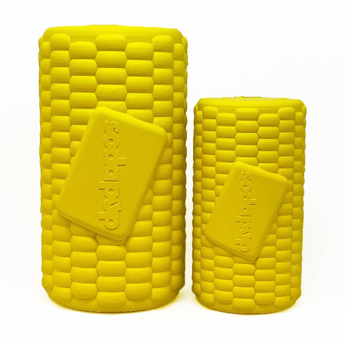 Corn on the Cob eDispenser Durable Rubber Treat Dispenser - American Bark Bliss