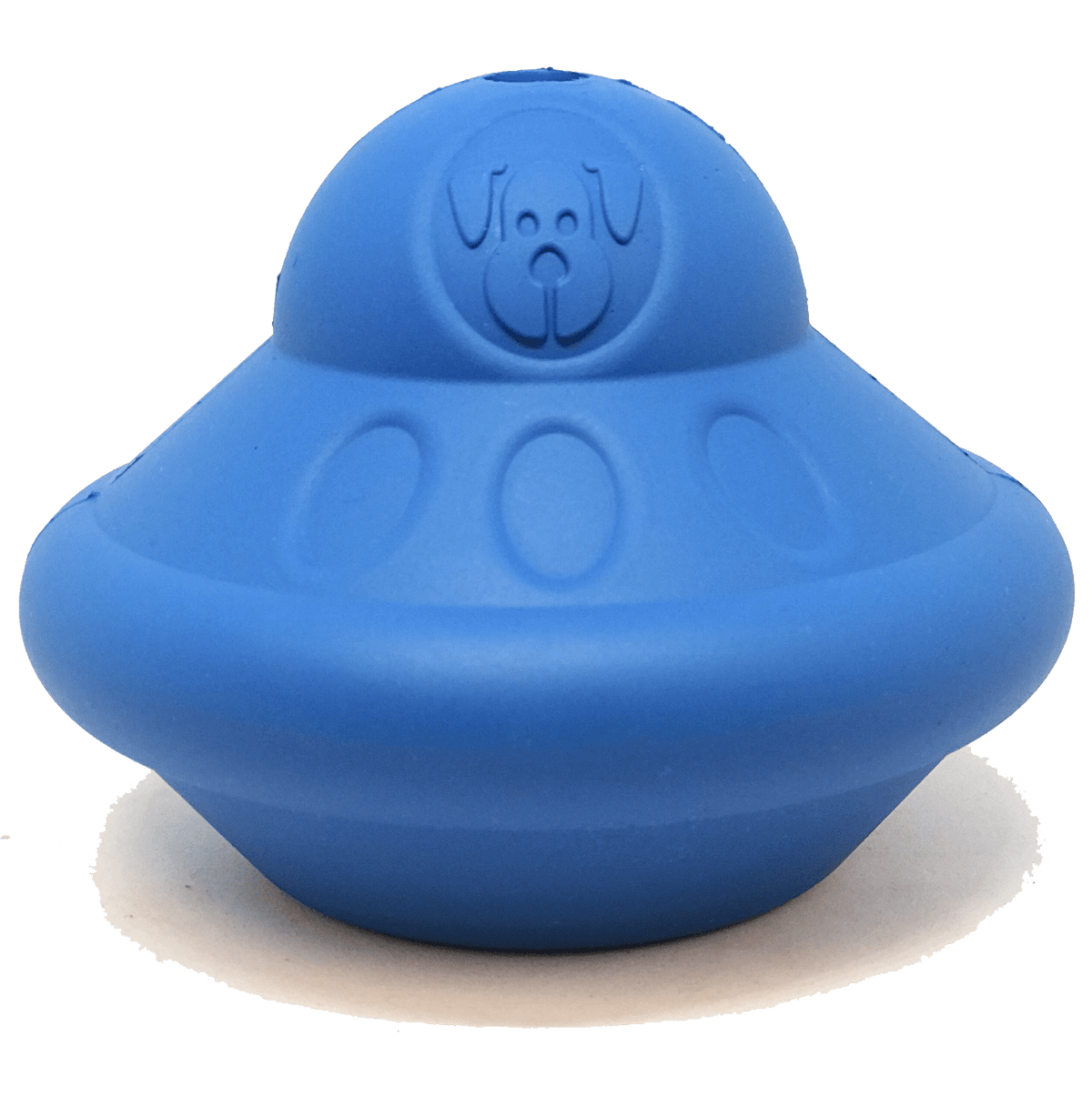 Flying Saucer eDispenser Durable Rubber Chew Toy & Treat Dispenser - American Bark Bliss