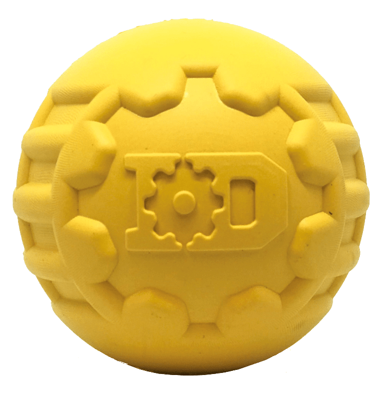 ID Ball Durable Rubber Chew Ball - American Bark Bliss