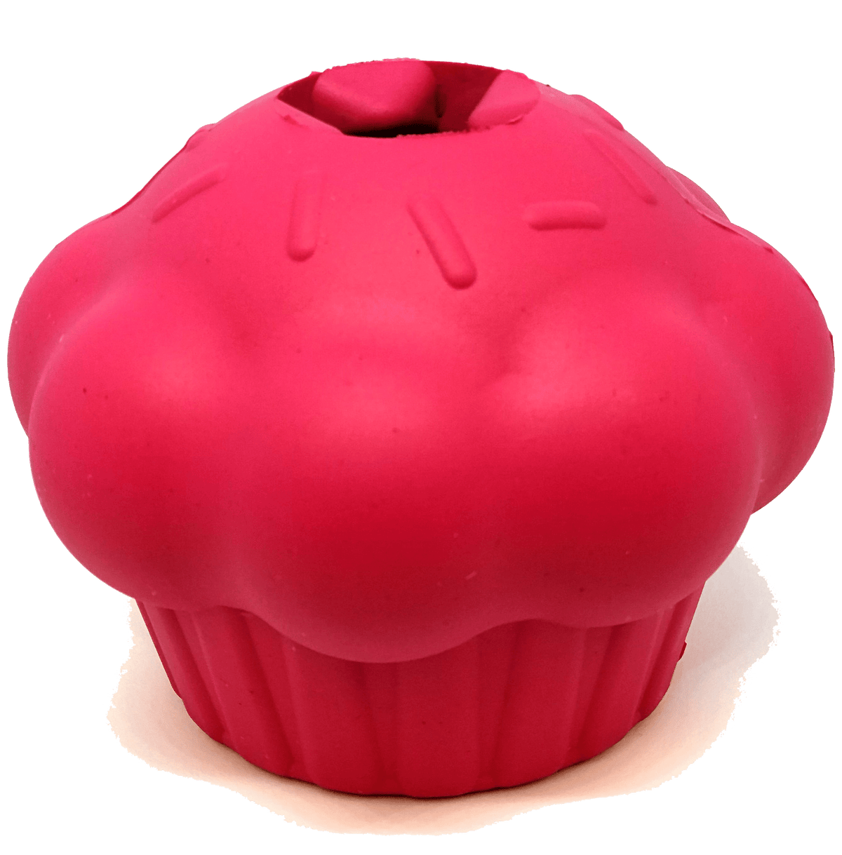 Cupcake eDispenser Durable Rubber Chew Toy & Treat Dispenser - American Bark Bliss