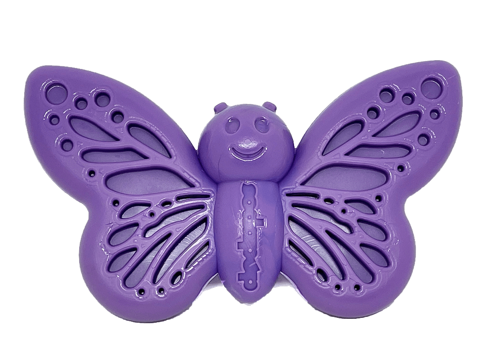 Butterfly Nylon Chew & Enrichment Toy | 2-in-1 for Aggressive Chewers | SodaPup - American Bark Bliss