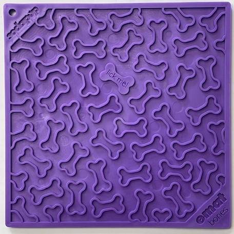 Bones eMat - Enrichment Lick Mat for Dogs and Cats | eMat Enrichment Toy for Anxiety Relief | SodaPup - American Bark Bliss