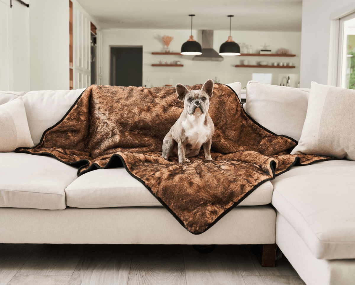 PupProtector™ Waterproof Dog Blanket - Sable Tan - American Bark Bliss