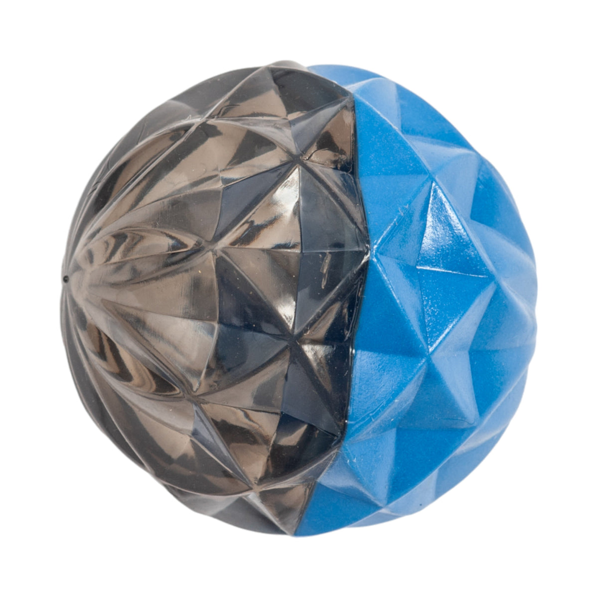 Country Living Geometric Textured TPR Ball Dog Toy, 3.6 in