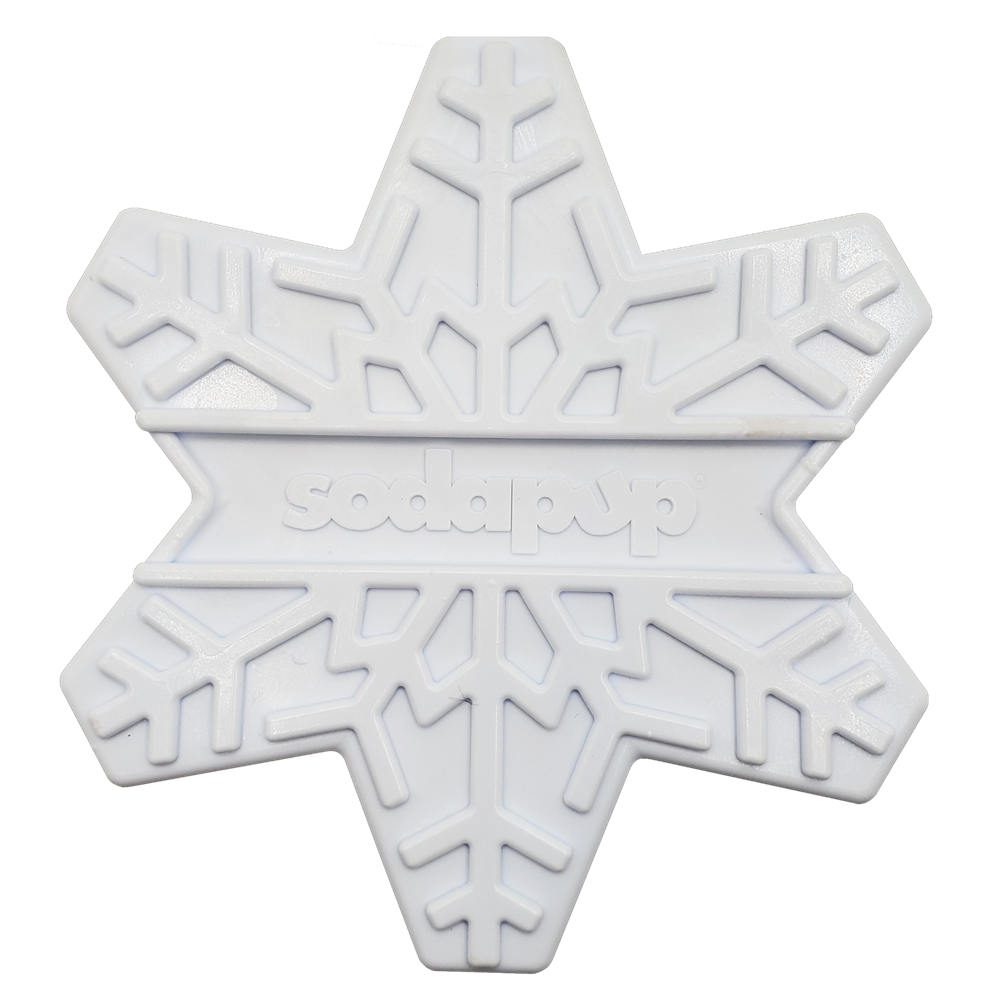 Snowflake Nylon Dog Chew Toy for Aggressive Chewers | USA Made & FDA Compliant - American Bark Bliss